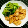 れーままま's cooksnap of when they made メカジキとチンゲンサイの照り焼き.