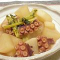 えりゐ's cooksnap of when they made ◎ホクホク焼き大根とたこ。のおでん風.