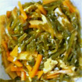 maco33's cooksnap of when they made ★簡単★切り昆布とさつま揚げの煮物!.
