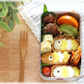 ☆yukaxxx☆'s cooksnap of when they made お稲荷さんで鯉のぼり♪簡単キャラ弁.