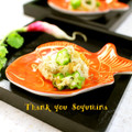 soyumina's cooksnap of when they made オクラと白菜・竹輪のとろろ昆布あえ♪.