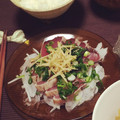 poteau's cooksnap of when they made 新たまねぎ・ねぎ★かつおのたたき.