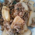 maddy103's cooksnap of when they made 新じゃがとひき肉のカレー風味炒め.