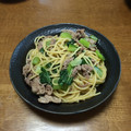 ～あいぼん～'s cooksnap of when they made 豚肉と青梗菜の和風スパゲティ.