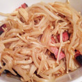 りりこたん's cooksnap of when they made 甘めの味付け豚肉、えのき、もやしの炒め物.