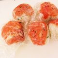 宮崎ゆき's cooksnap of when they made お花見に♪スモークサーモンの彩り手鞠寿司.