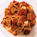 ゆみける's cooksnap of when they made 無敵！ナスとモツァレラのトマトパスタ.