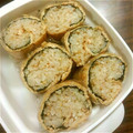 しらたま▽･ｗ･▽'s cooksnap of when they made 黒蜜入り☆稲荷巻き寿司.