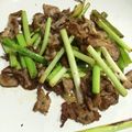 ☆峻希☆'s cooksnap of when they made カリカリ豚バラとニンニクの芽の炒め物.