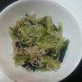 じゃすみん！？'s cooksnap of when they made 小松菜とチリメンの梅炒め.