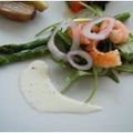 melmarilyn's cooksnap of when they made 【家ビストロごはん】アスパラ＆海老サラダ.