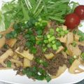ＡＯＰＩ's cooksnap of when they made 茹でたタケノコと牛細切れ肉の炒め物.