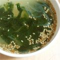 あさここなっつ's cooksnap of when they made 春雨入りわかめスープ♪.