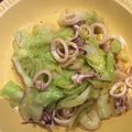 totokocka's cooksnap of when they made 春キャベツといかのいしる炒め♪.