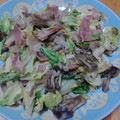 うのっこリー's cooksnap of when they made あと一品に♪キャベツと舞茸の炒め物.