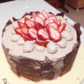 Rindahlia's cooksnap of when they made しっとり濃厚☆紅葉のチョコレートケーキ【デコレーション編】.