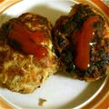 ミルクイヌ's cooksnap of when they made おからハンバーグ.