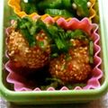 まるまるまるた's cooksnap of when they made お弁当に！里芋の梅あえ.