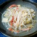 aami♪'s cooksnap of when they made 中華風春雨スープ.