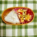 kuma♥'s cooksnap of when they made 簡単3分☆トマトとパイナップルのマリネ.