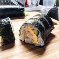 minoriloca's cooksnap of when they made サラダ巻き.