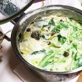 みぶ菜's cooksnap of when they made シャキシャキ野菜と豚肉の豆乳鍋♫.