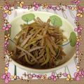 MIKIvMIKI's cooksnap of when they made ブロッコリーきんぴら.