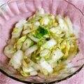 お菓子の星's cooksnap of when they made あと1品に♪白菜のなんちゃってナムル.