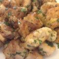 Pikakelani's cooksnap of when they made 牛角っぽいチキンバジル.