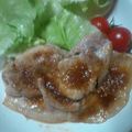 まあちす's cooksnap of when they made 超かんたん♪豚肉の生姜焼き.
