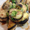 あまぽちゃ's cooksnap of when they made 我が家の茄子のはさみ揚げ.