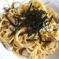 ひび稚魚's cooksnap of when they made うにクリームパスタ♪エリンギ添え.
