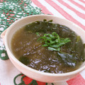 赤い電話's cooksnap of when they made 【忙しい朝に】とろろわかめ汁【簡単☆】.