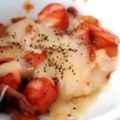 karaco's cooksnap of when they made 油不要！玉ねぎとウインナーのチーズ焼き★.