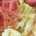 oggioggi's cooksnap of when they made スパムと春雨の炒め物.