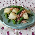 kururin18's cooksnap of when they made ☆じゃがいも＆いんげんの炒め物.