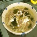 あやちん０８１６'s cooksnap of when they made ウェイパーで味噌汁リメイク★温麺に♪.