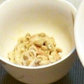 olive11's cooksnap of when they made 洋風（？）Ψ食♡　カニかま納豆.