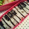 キッチン＊ふみ＊'s cooksnap of when they made ♪ピアノ弁当♪超簡単なキャラ弁？.