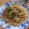 anomalo's cooksnap of when they made ツナとトマトとキャベツの♪簡単パスタ.