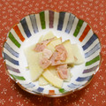 pitachan1's cooksnap of when they made 粉チーズ香る♪筍とベーコンのにんにく炒め.