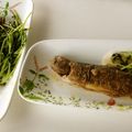 ハムニ's cooksnap of when they made イワナのバター焼き　レモン風味.