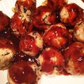 kazusaki's cooksnap of when they made おからとヒジキの蒸だんご.