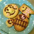 ひろひよ's cooksnap of when they made 子供が喜ぶ♡簡単トッキュウジャークッキー.