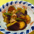 kurukurumin's cooksnap of when they made 鶏肉とさつまいもの煮物.