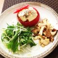 りょーまむ's cooksnap of when they made ニーナ41さんのトマトの肉詰め☆.