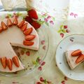 りょく★'s cooksnap of when they made 春です✿簡単♪苺風味のレアチーズケーキ✿.