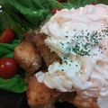 ゆぅまろちゃん's cooksnap of when they made 我が家の鶏マヨ（新玉和え）.