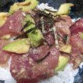 issao's cooksnap of when they made 簡単マグロとアボカドの漬け丼.
