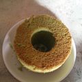 りーと雪見だいふく♡'s cooksnap of when they made 抹茶のシフォンケーキ♪.